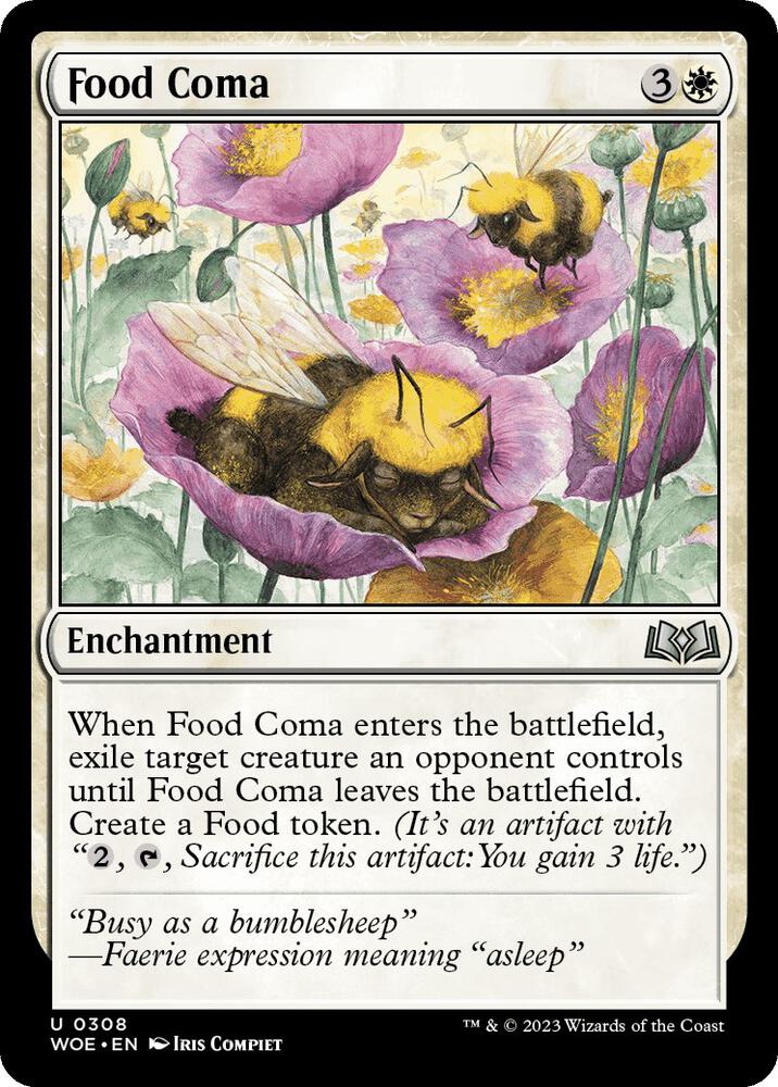 Food Coma (308) [Wilds of Eldraine]