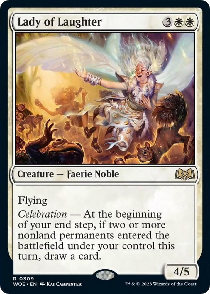 Lady of Laughter (309) [Wilds of Eldraine]
