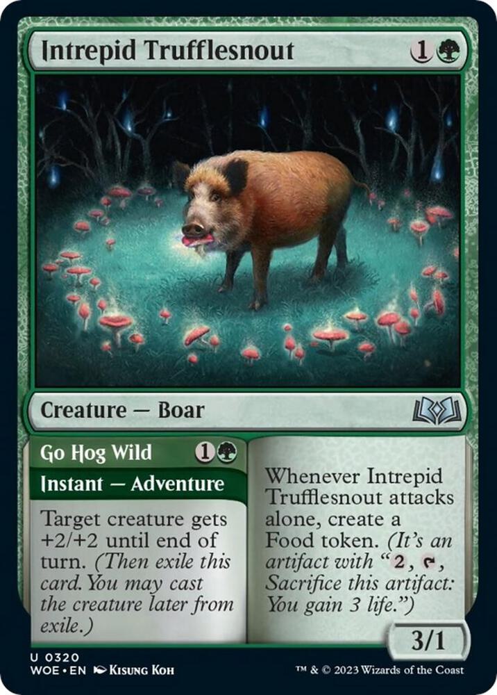 Intrepid Trufflesnout (320) [Wilds of Eldraine]