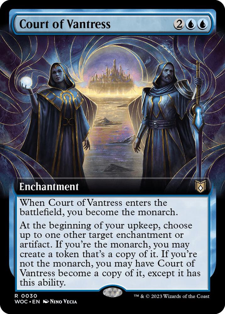 Court of Vantress (Extended Art) (30) [Wilds of Eldraine Commander] [Extended Art]