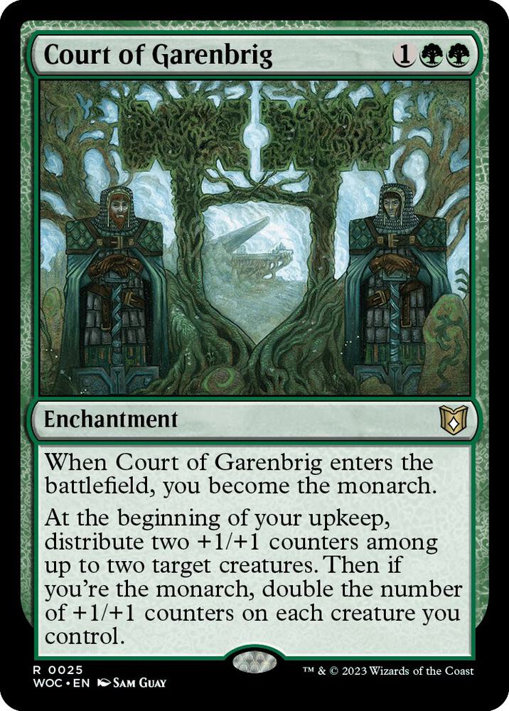 Court of Garenbrig (25) [Wilds of Eldraine Commander]