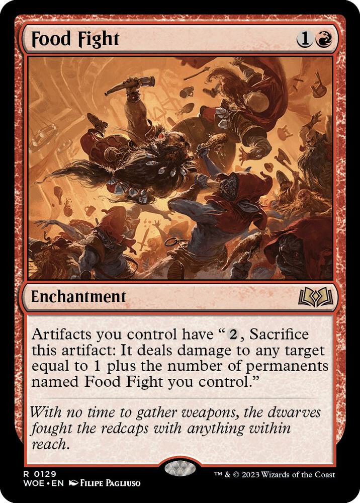 Food Fight (129) [Wilds of Eldraine]