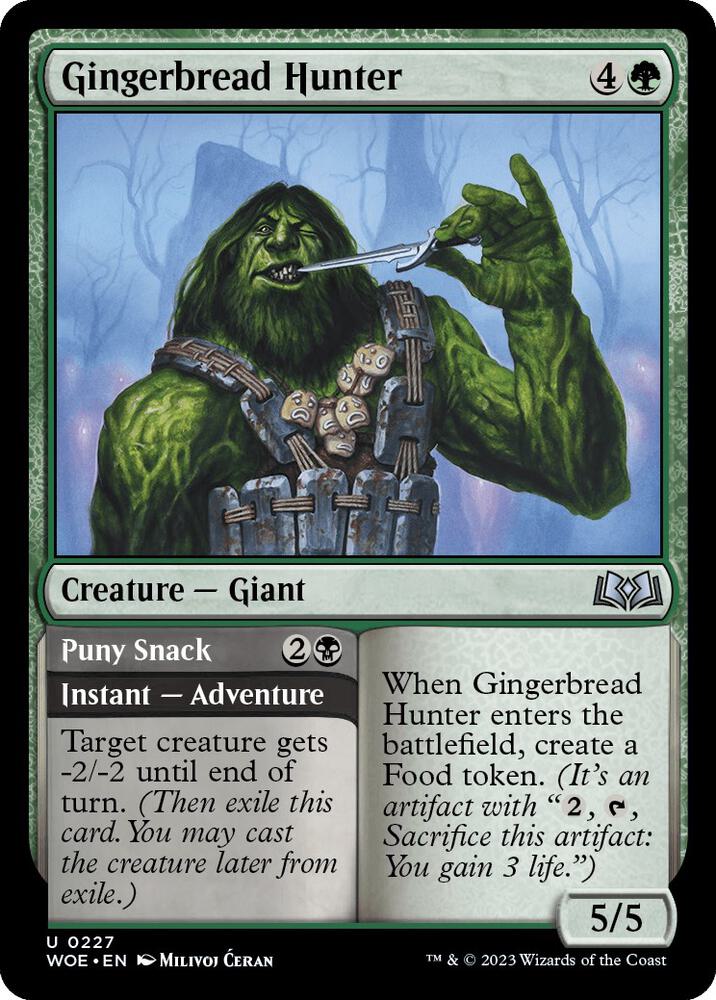 Gingerbread Hunter (227) [Wilds of Eldraine]