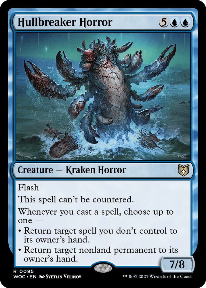 Hullbreaker Horror (95) [Wilds of Eldraine Commander]