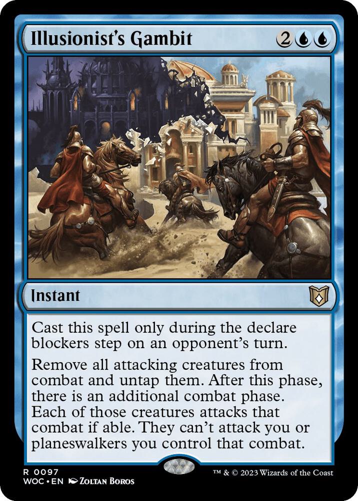 Illusionist's Gambit (97) [Wilds of Eldraine Commander]