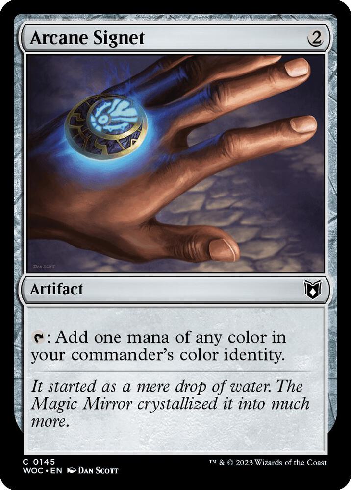 Arcane Signet (145) [Wilds of Eldraine Commander]