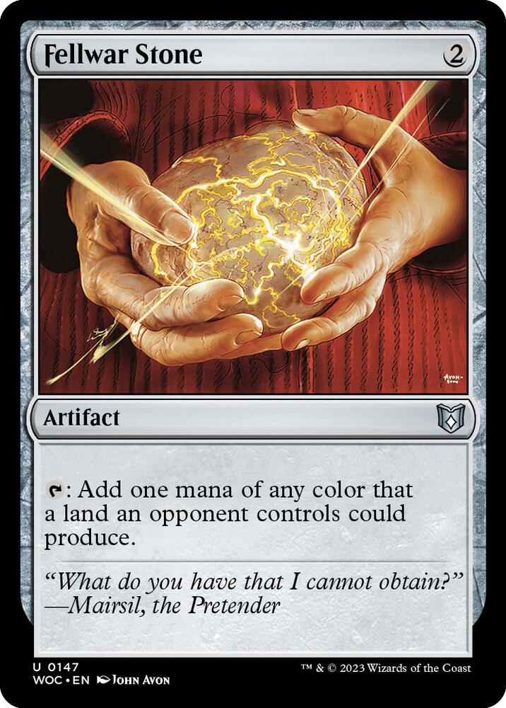 Fellwar Stone (147) [Wilds of Eldraine Commander]