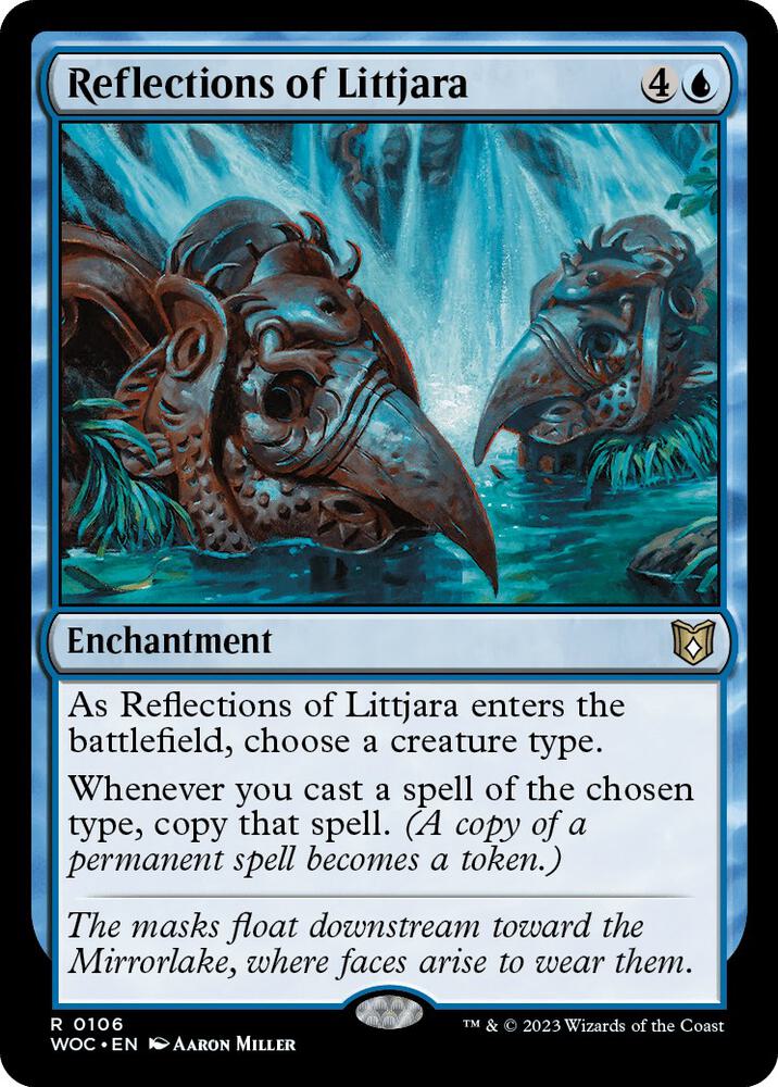Reflections of Littjara (106) [Wilds of Eldraine Commander]