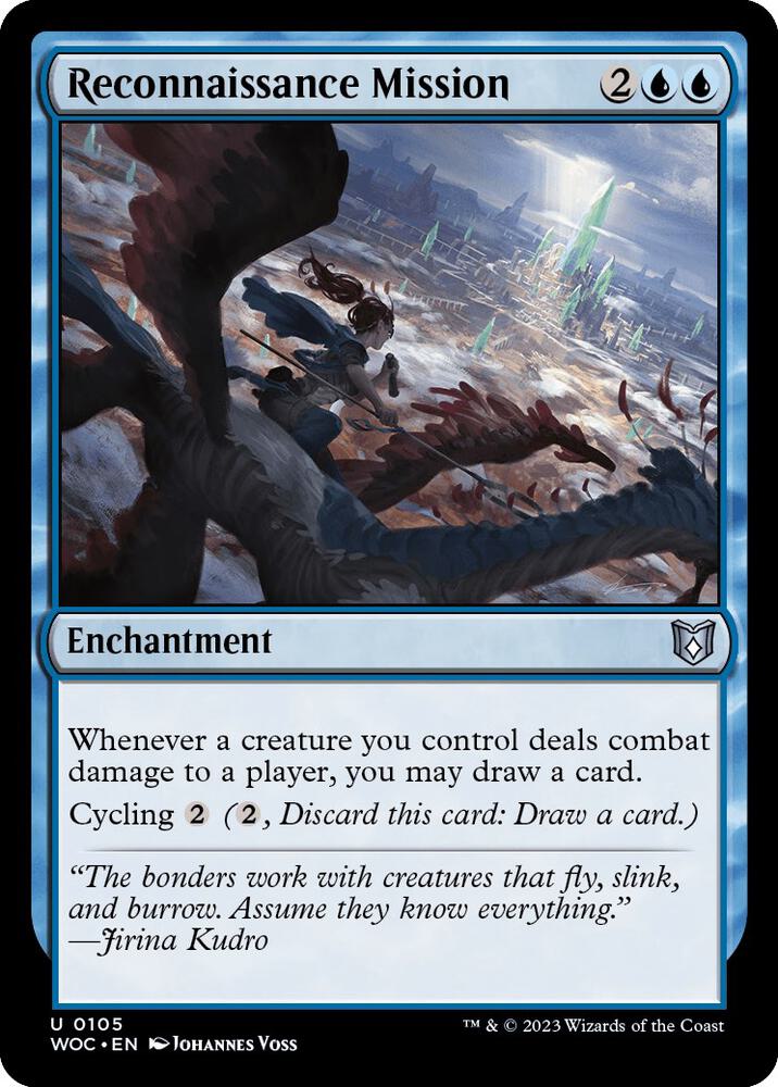 Reconnaissance Mission (105) [Wilds of Eldraine Commander]