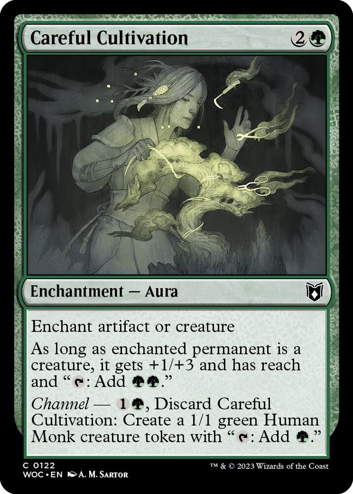 Careful Cultivation (122) [Wilds of Eldraine Commander]