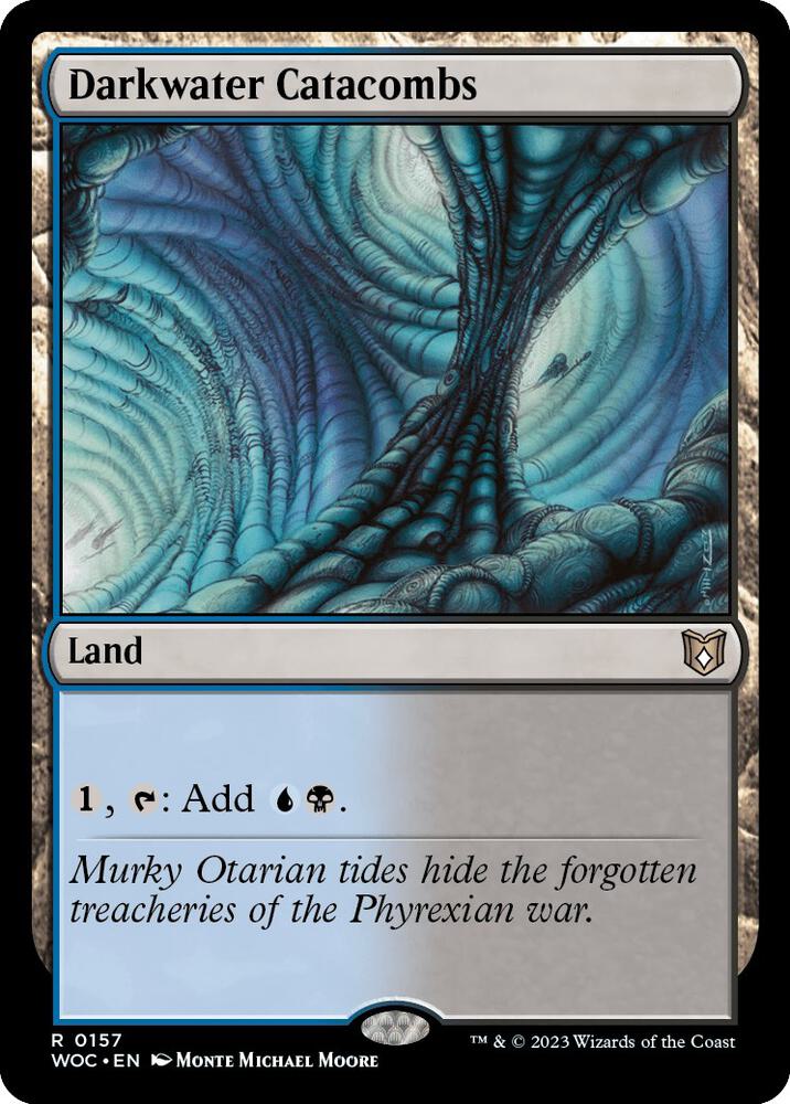 Darkwater Catacombs (157) [Wilds of Eldraine Commander]