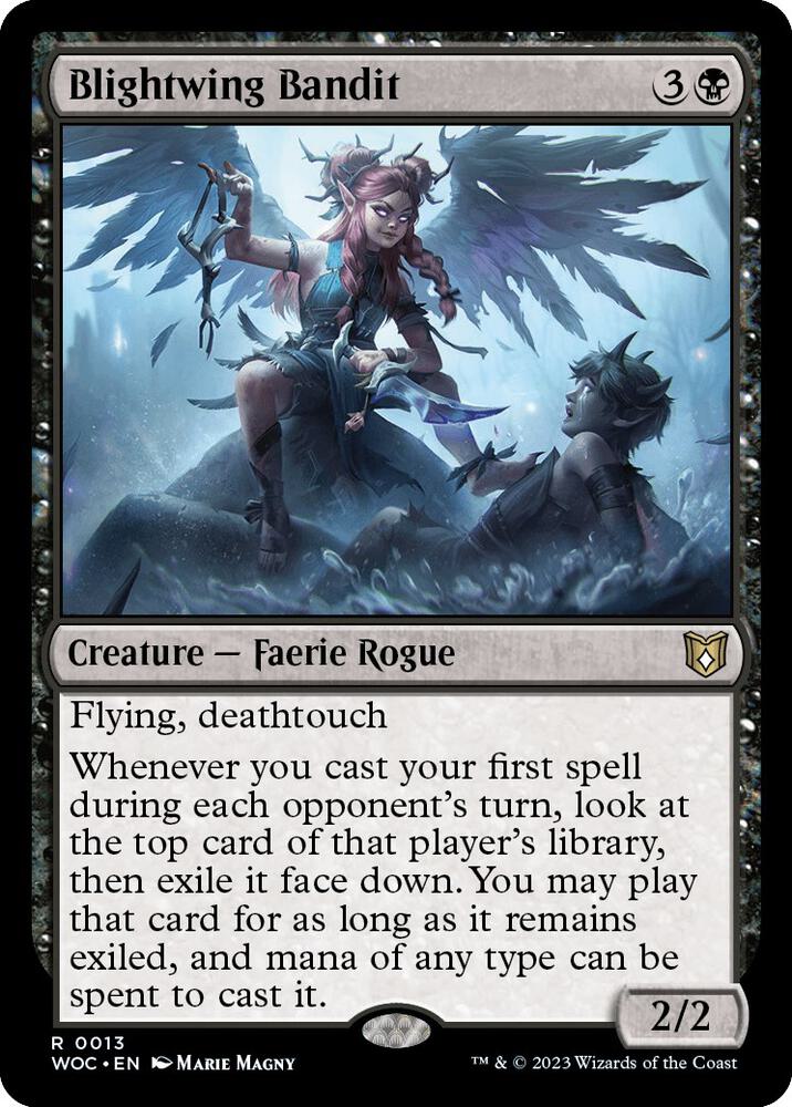 Blightwing Bandit (13) [Wilds of Eldraine Commander]