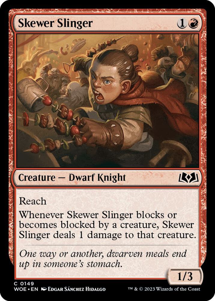 Skewer Slinger (149) [Wilds of Eldraine]