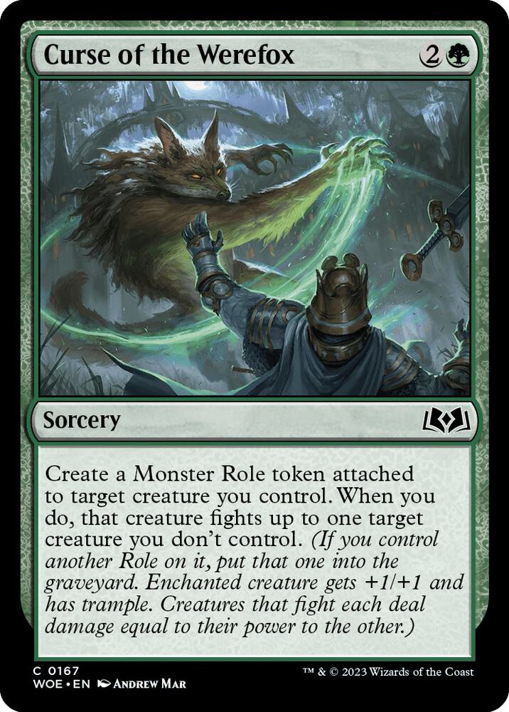 Curse of the Werefox (167) [Wilds of Eldraine]
