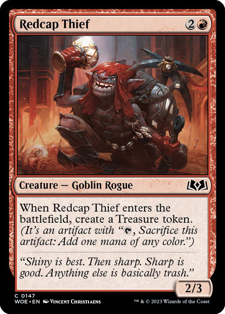 Redcap Thief (147) [Wilds of Eldraine]