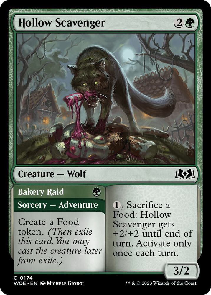 Hollow Scavenger (174) [Wilds of Eldraine]
