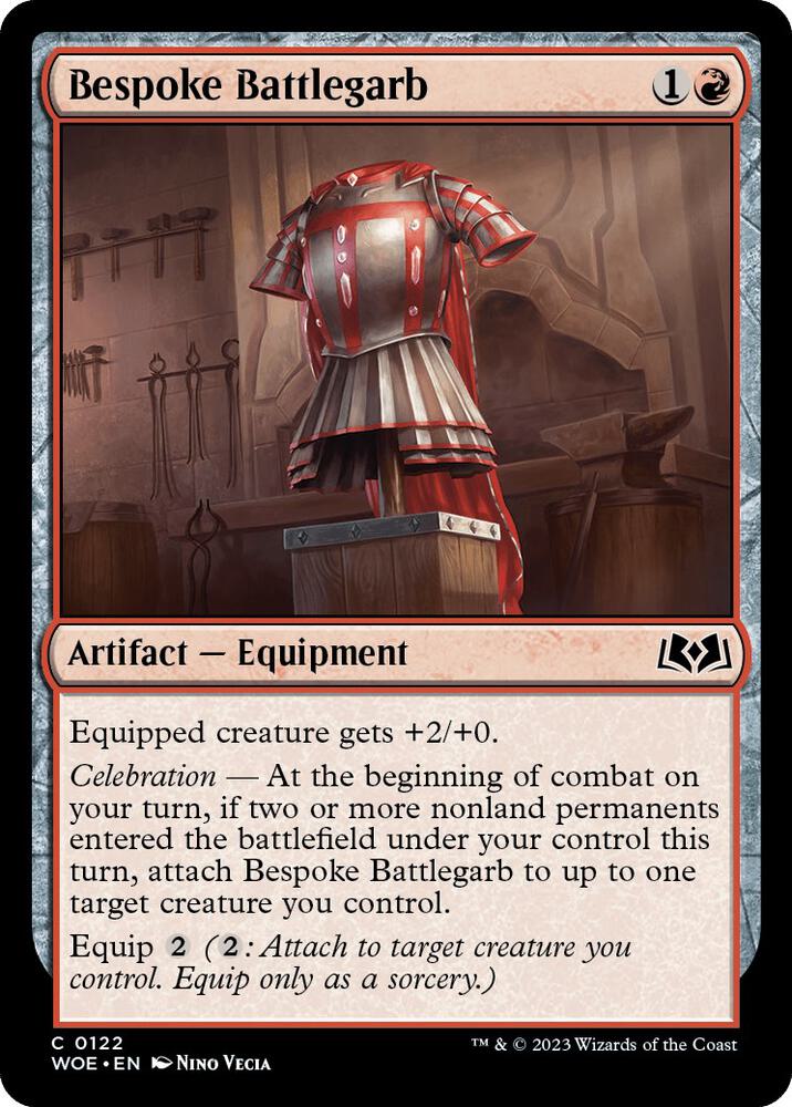 Bespoke Battlegarb (122) [Wilds of Eldraine]