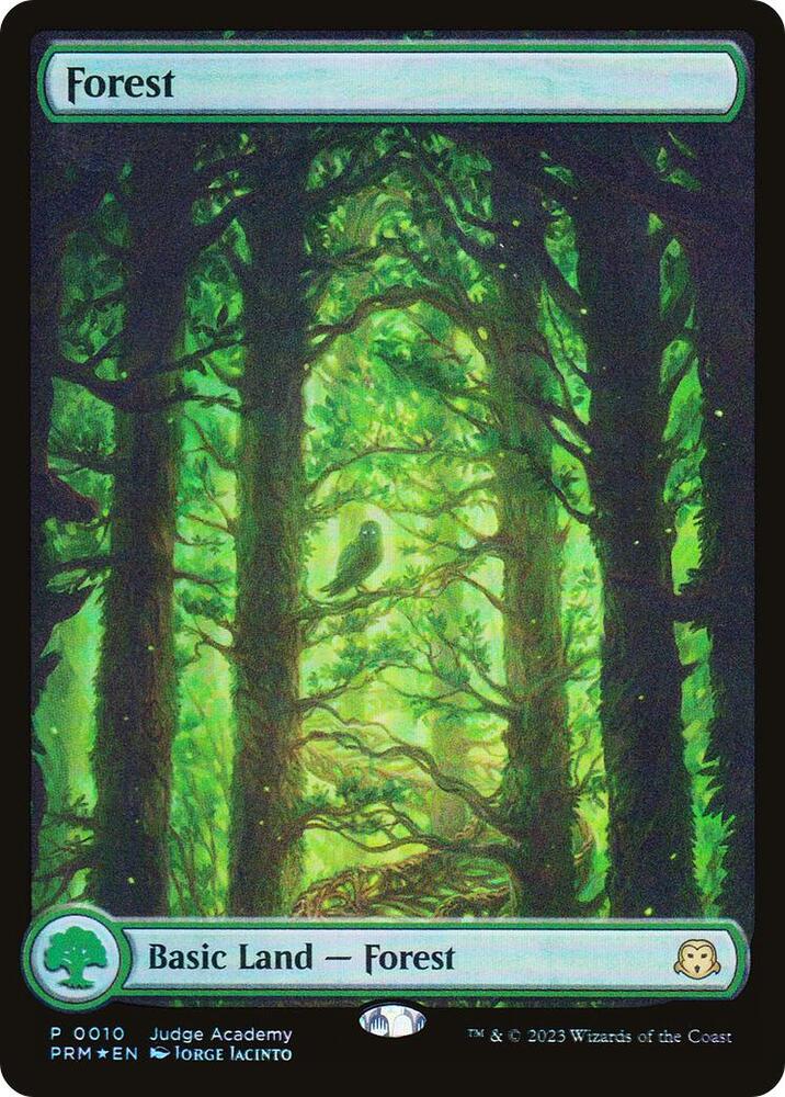 Forest - Full Art (0010) [Judge Promos] [Full Art]
