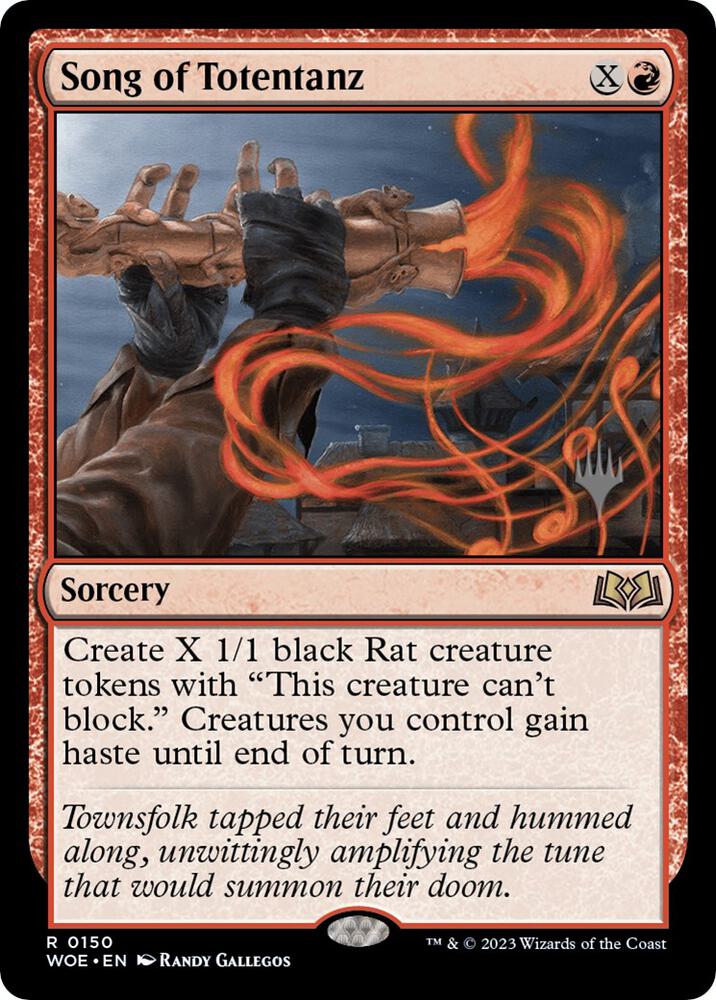 Song of Totentanz (150) [Wilds of Eldraine Promos]
