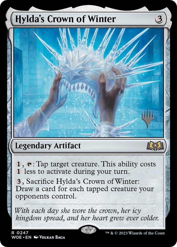 Hylda's Crown of Winter (247) [Wilds of Eldraine Promos]