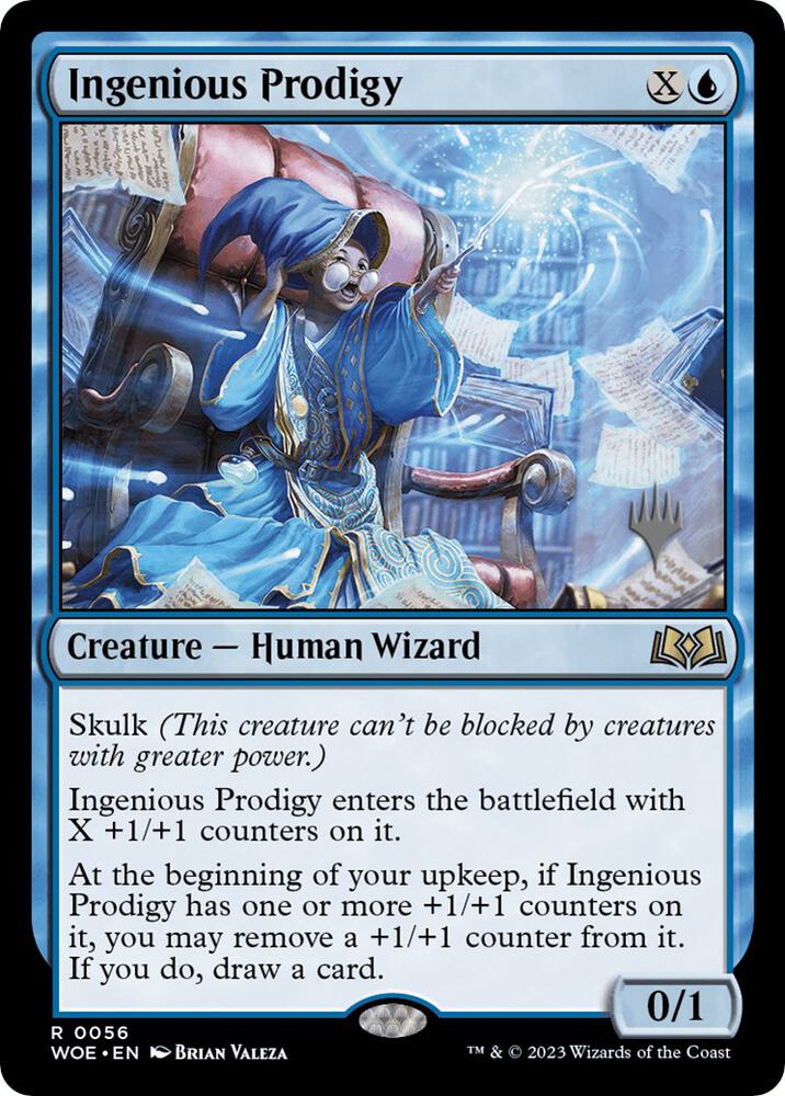 Ingenious Prodigy (56) [Wilds of Eldraine Promos]