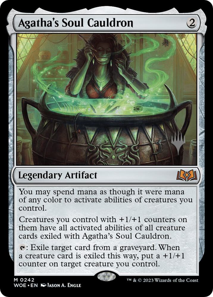 Agatha's Soul Cauldron (242) [Wilds of Eldraine Promos]