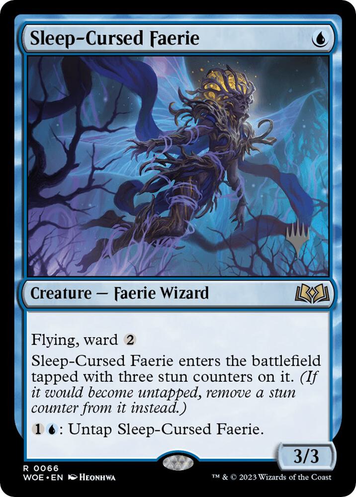 Sleep-Cursed Faerie (66) [Wilds of Eldraine Promos]