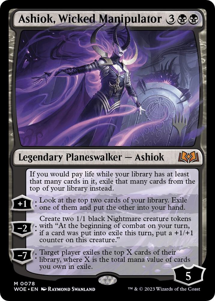 Ashiok, Wicked Manipulator (78) [Wilds of Eldraine Promos]