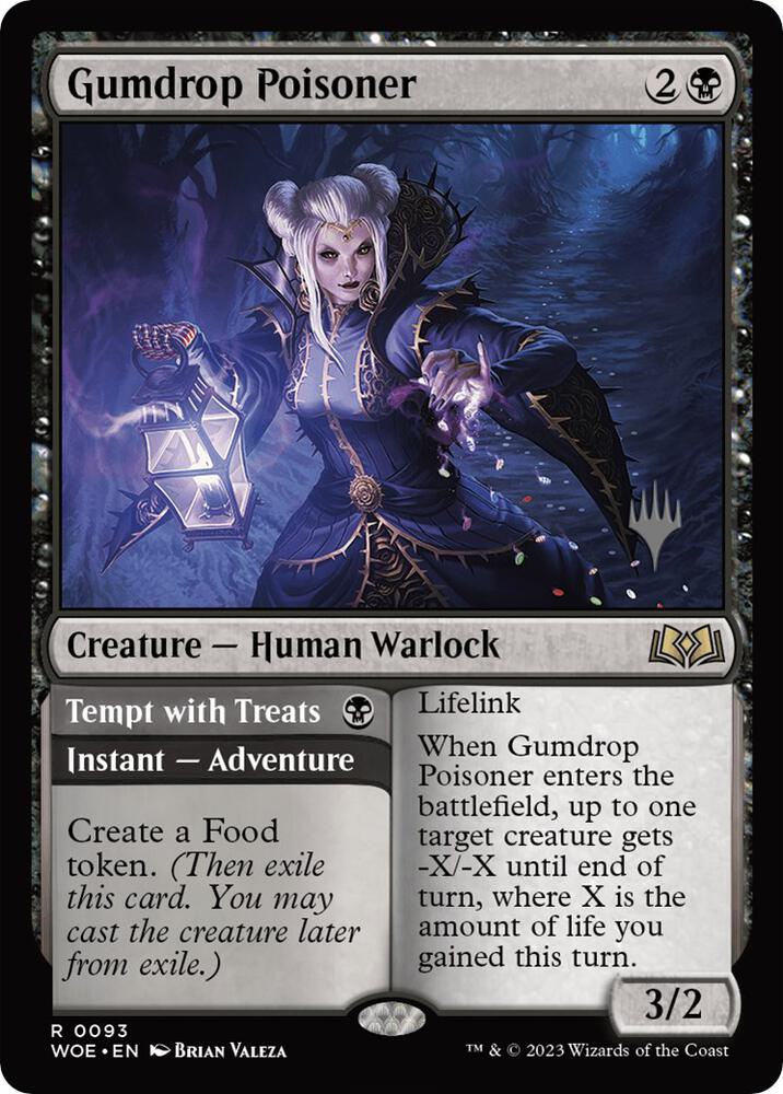 Gumdrop Poisoner (93) [Wilds of Eldraine Promos]