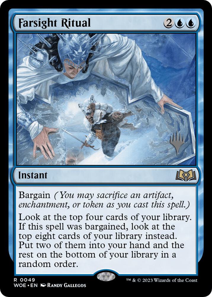 Farsight Ritual (49) [Wilds of Eldraine Promos]