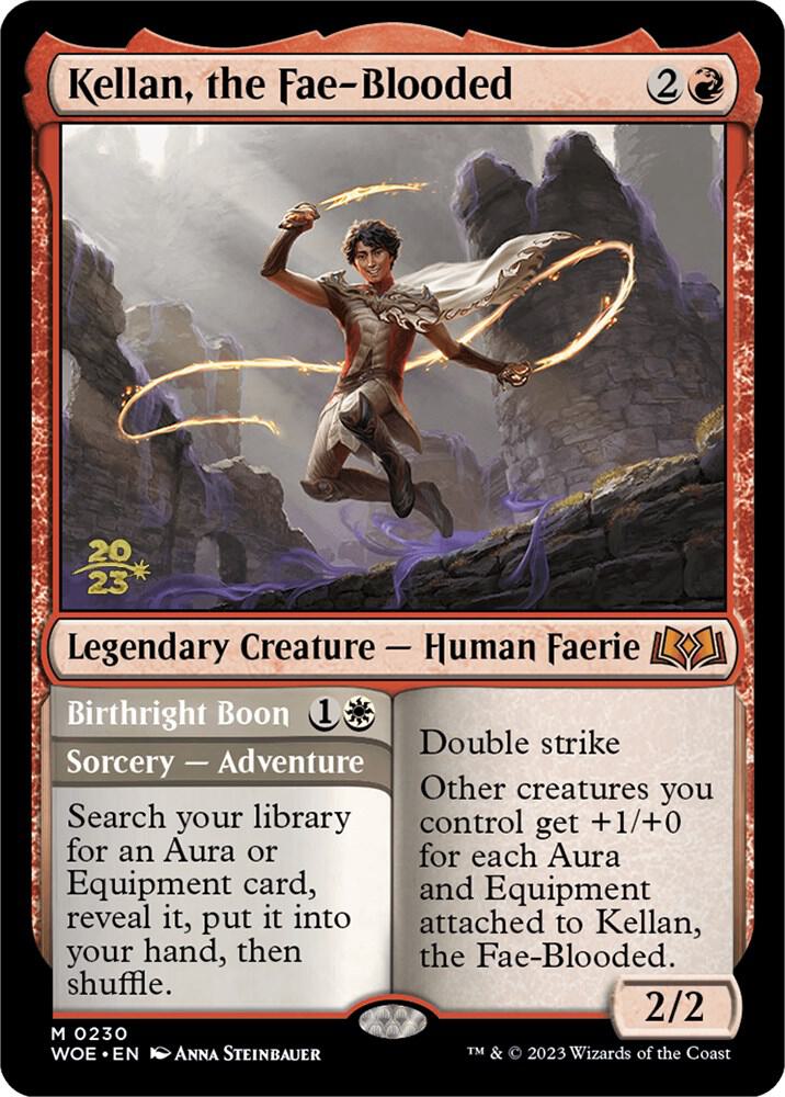 Kellan, the Fae-Blooded (230) [Prerelease Cards]