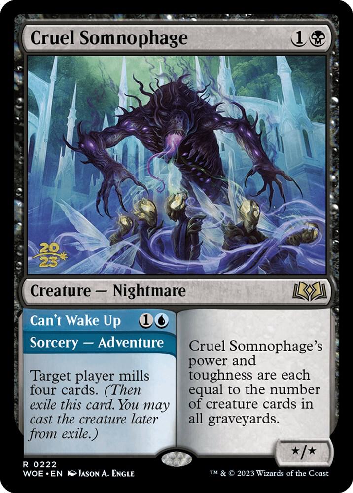 Cruel Somnophage (222) [Prerelease Cards]