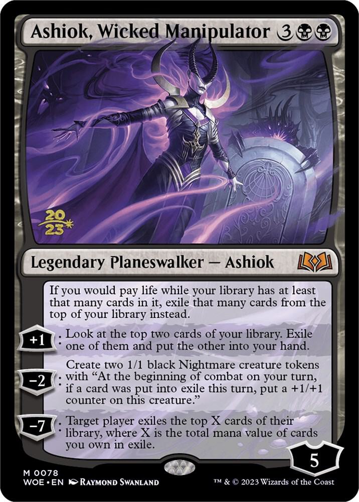 Ashiok, Wicked Manipulator (78) [Prerelease Cards]