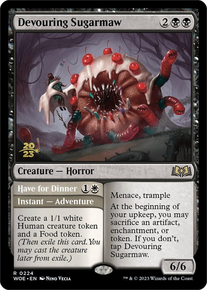 Devouring Sugarmaw (224) [Prerelease Cards]