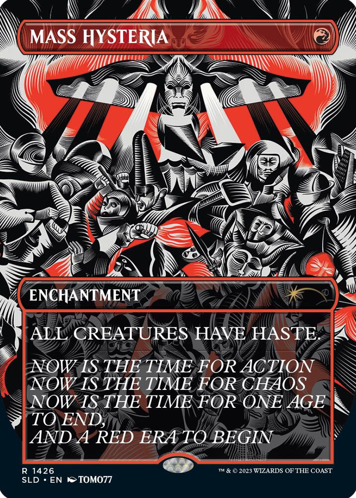 Mass Hysteria (1426) [Secret Lair Drop] [Full Art]