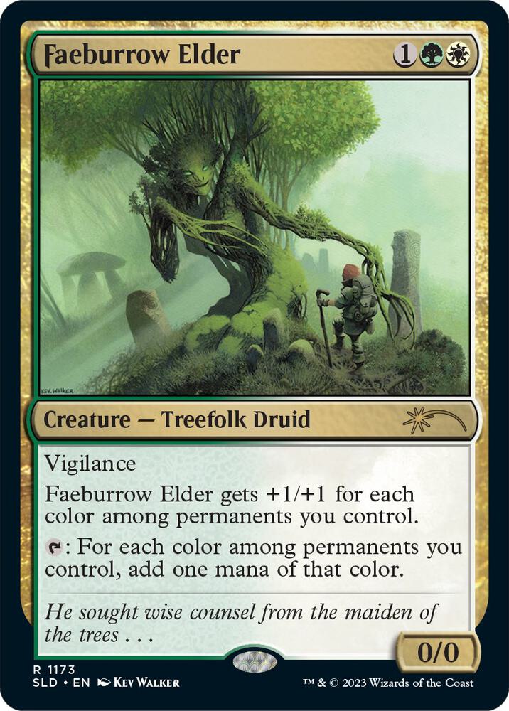 Faeburrow Elder (1173) [Secret Lair Drop] [Full Art]