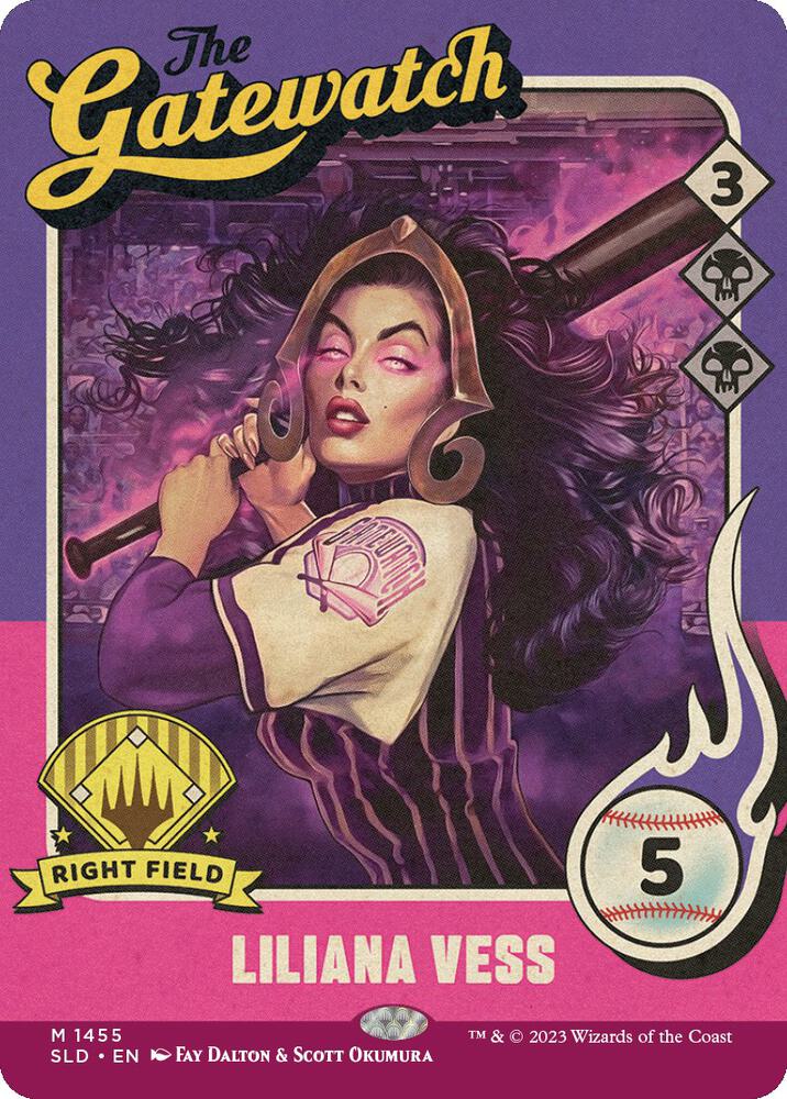Liliana Vess (1455) [Secret Lair Drop] [Full Art, Borderless]