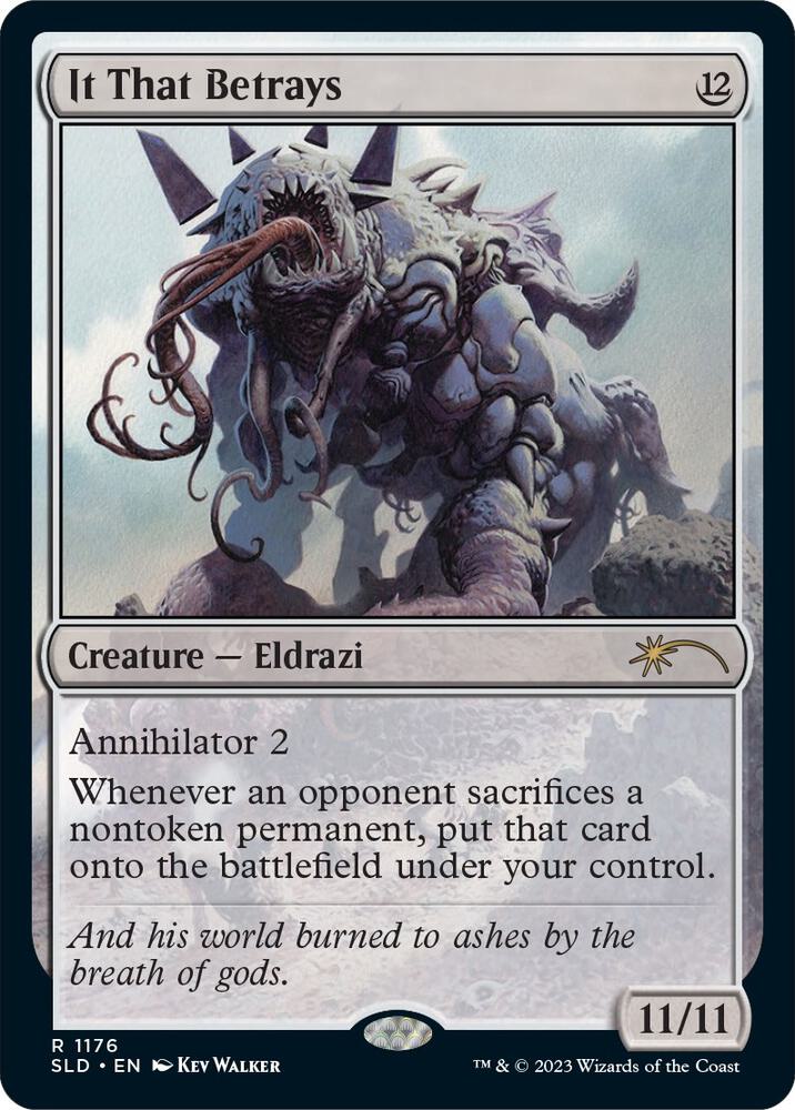 It That Betrays (1176) [Secret Lair Drop] [Full Art]