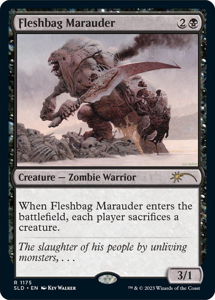Fleshbag Marauder (1175) [Secret Lair Drop] [Full Art]