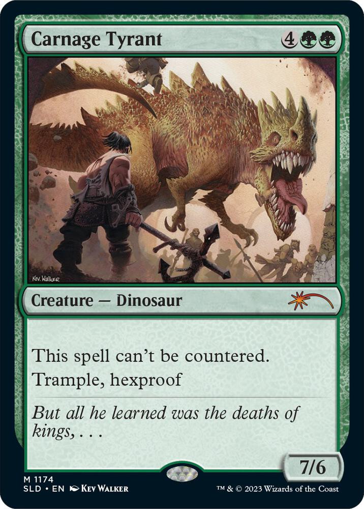 Carnage Tyrant (1174) [Secret Lair Drop]