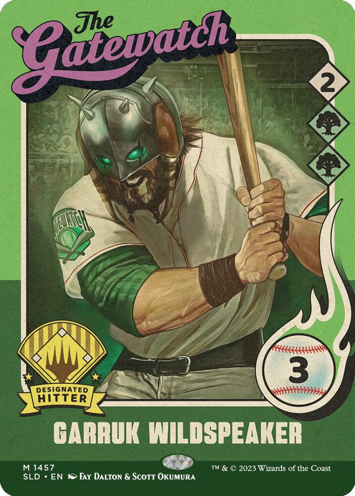 Garruk Wildspeaker (1457) [Secret Lair Drop] [Full Art, Borderless]