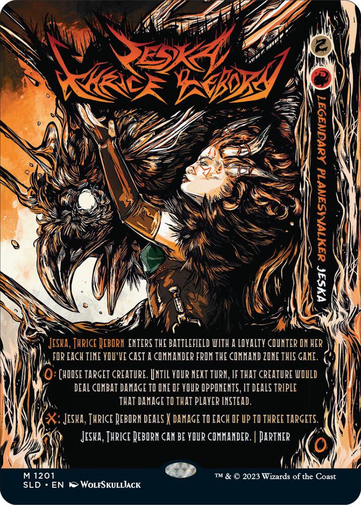 Jeska, Thrice Reborn (1201) [Secret Lair Drop] [Full Art]