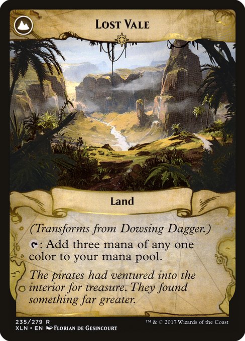 Dowsing Dagger (235) [Ixalan] Reverse