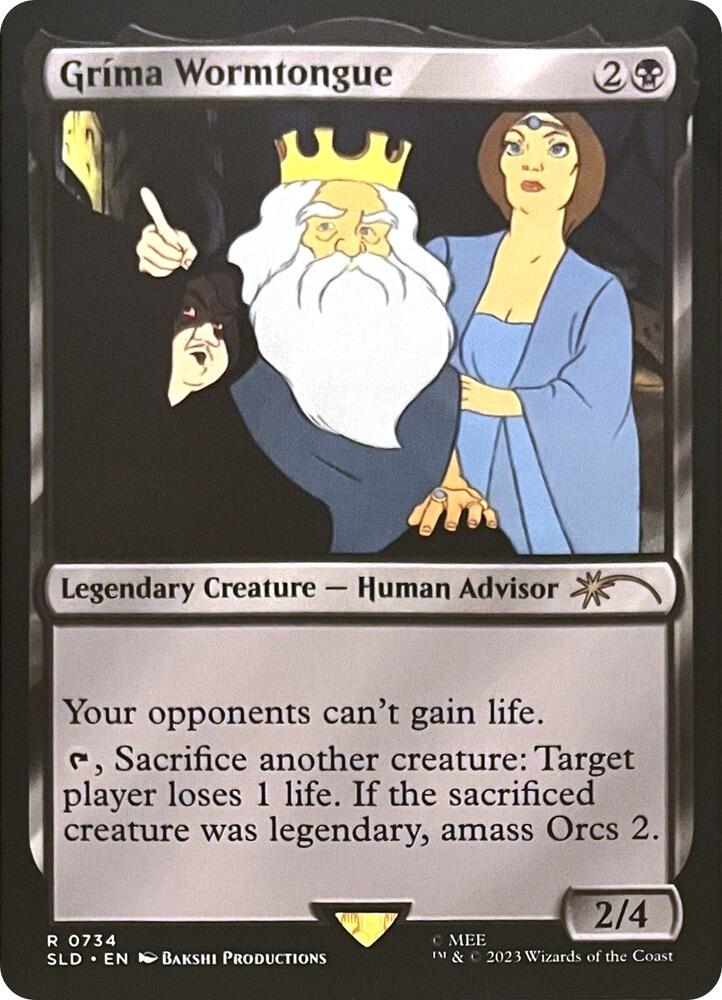 Grima Wormtongue (734) [Secret Lair Drop]