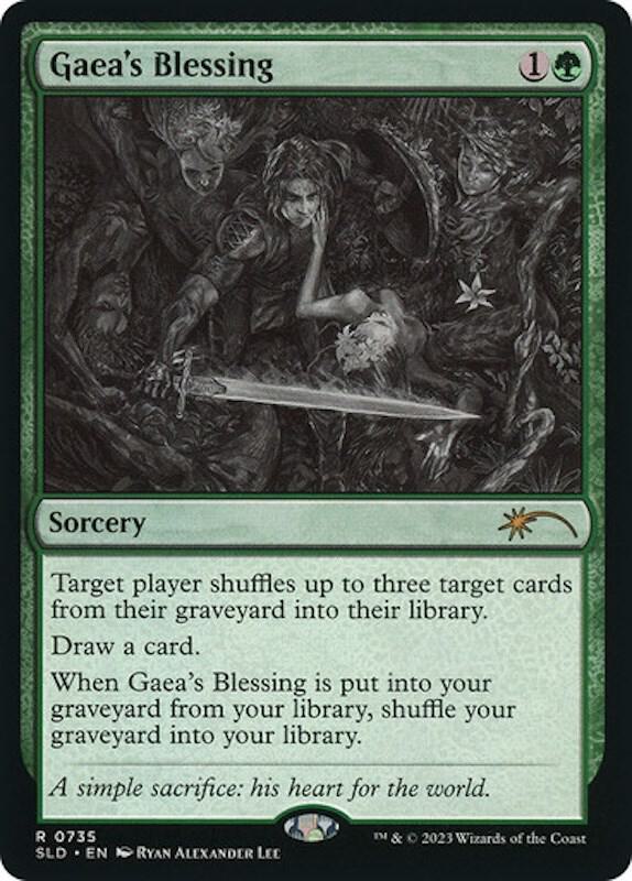 Gaea's Blessing (Sketch Showcase) (735) [Secret Lair Drop]