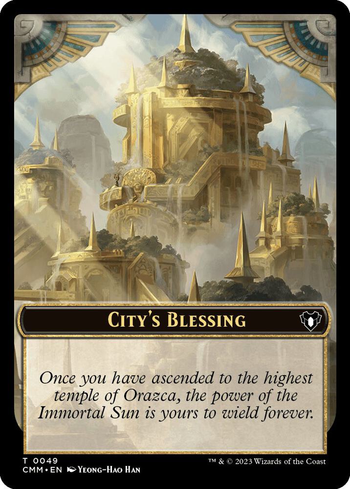 City's Blessing // Ogre Double-Sided Token (49 // 28) [Commander Masters]