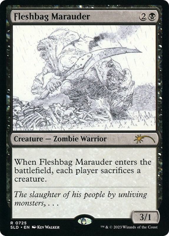 Fleshbag Marauder (00725) (Sketch Showcase) [Secret Lair Drop]