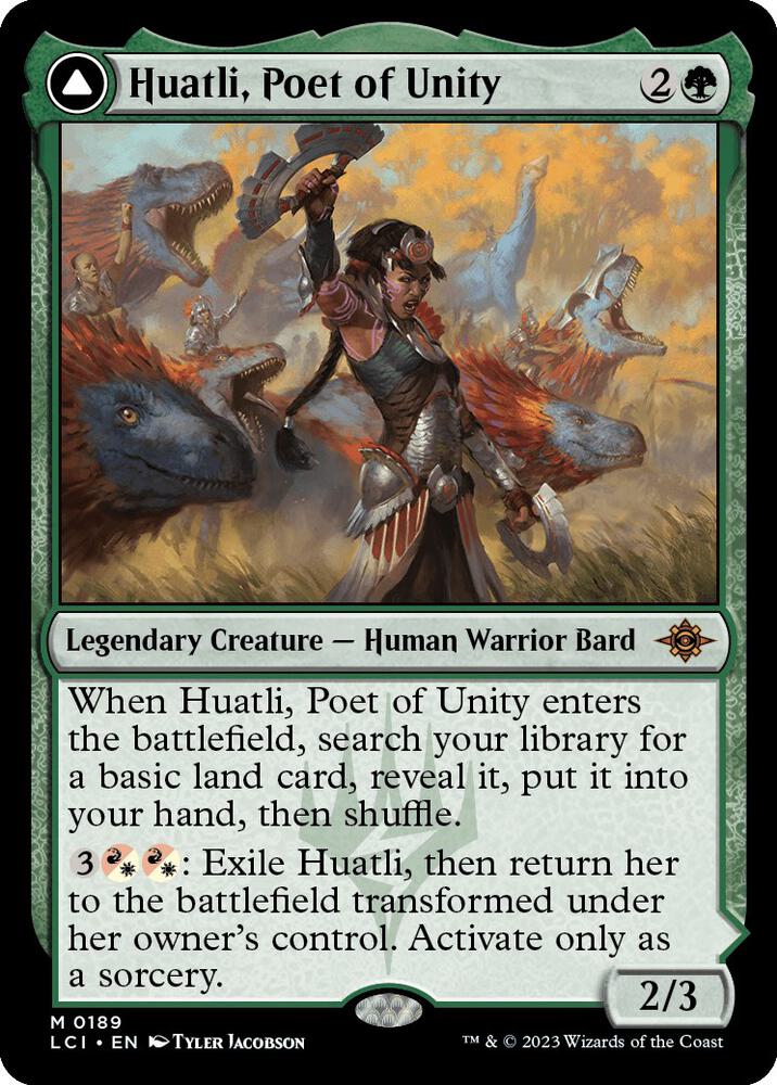 Huatli, Poet of Unity (189) [The Lost Caverns of Ixalan]
