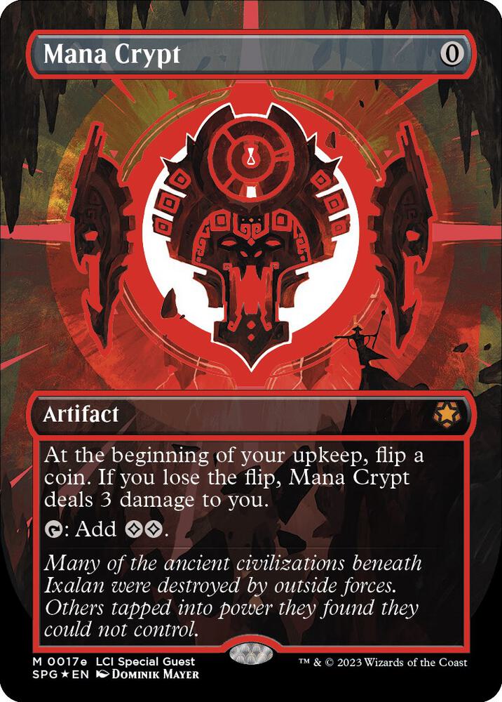 Mana Crypt (0017e) (Borderless) [Special Guests] [Borderless]
