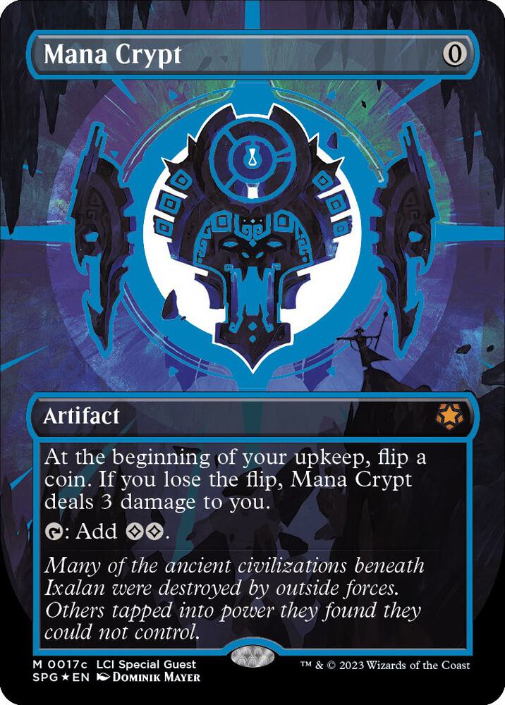Mana Crypt (0017c) (Borderless) [Special Guests] [Borderless]
